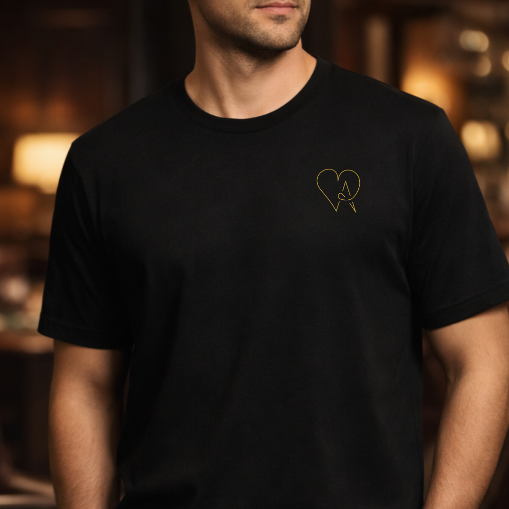 Suits Heart Tee