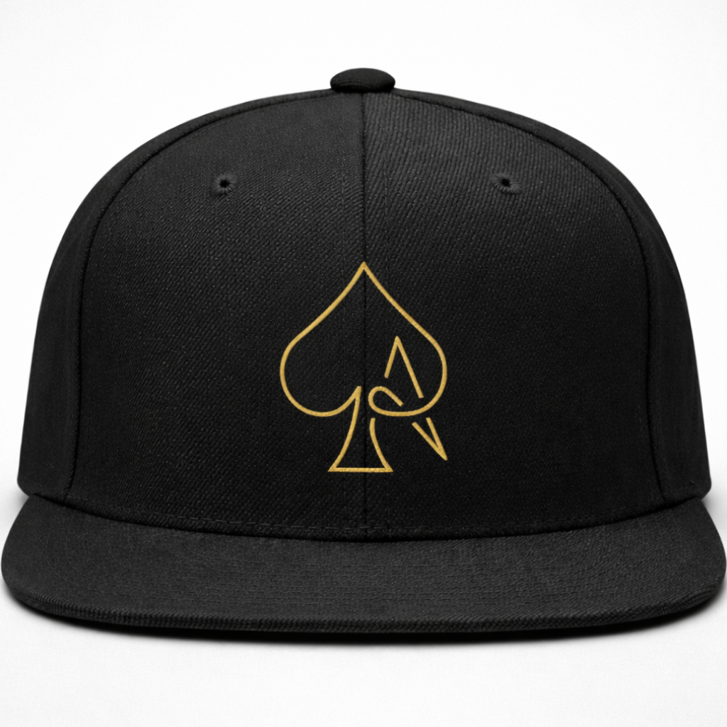 Suits Spade Snapback Cap