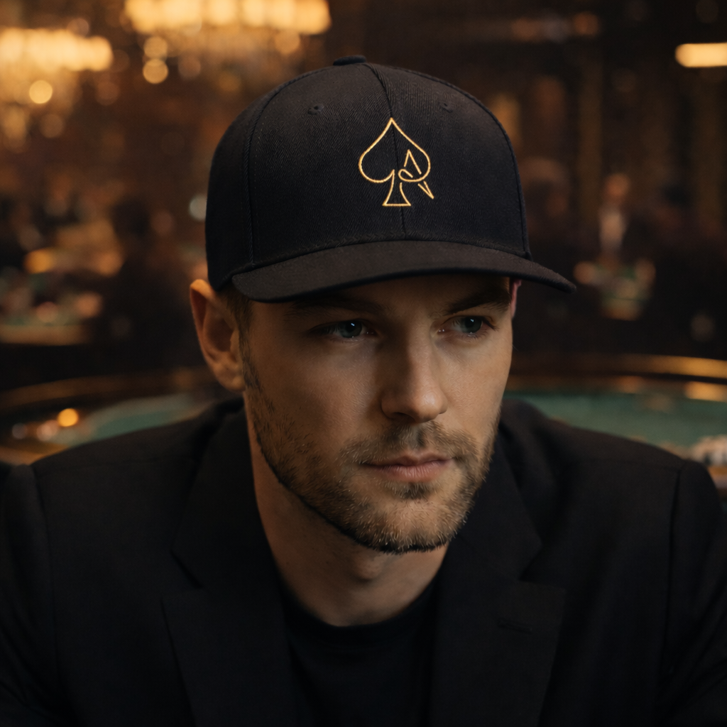 Suits Spade Snapback Cap