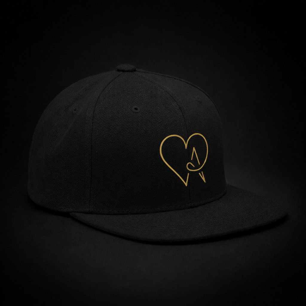 Suits Heart Snapback Cap