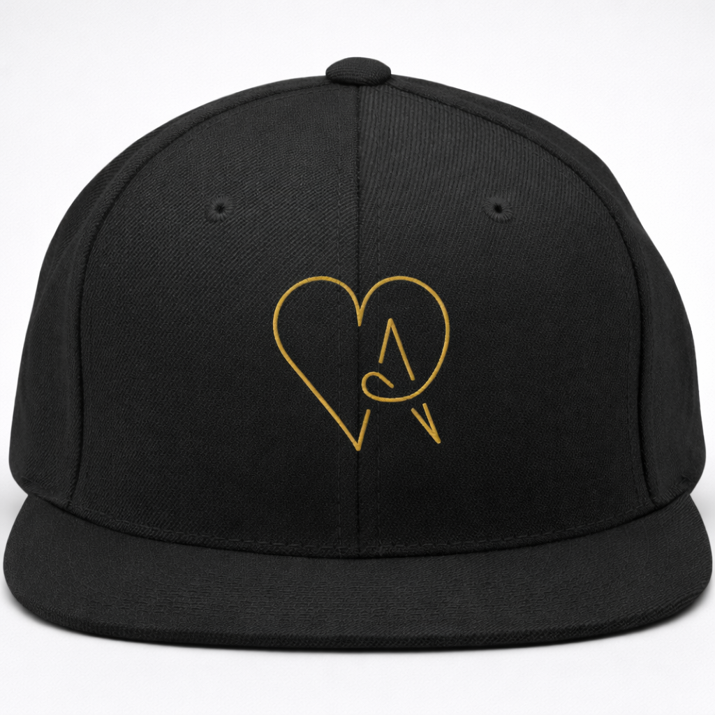 Suits Heart Snapback Cap